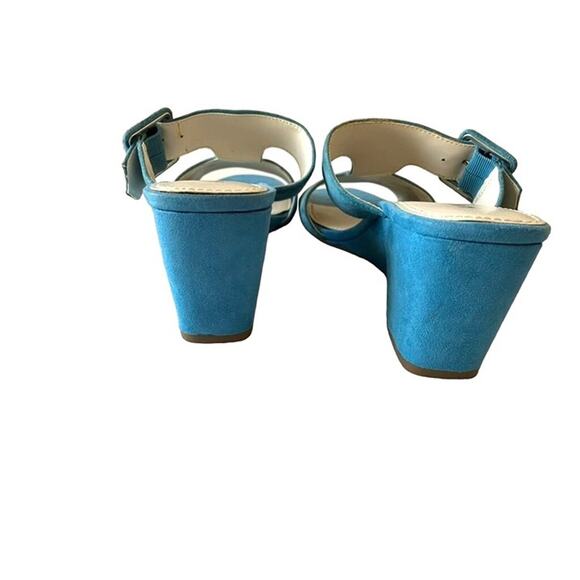 Anne Klein Nilli Dress Sandal Wedge Womens 9.5‎ M - Picture 4 of 10